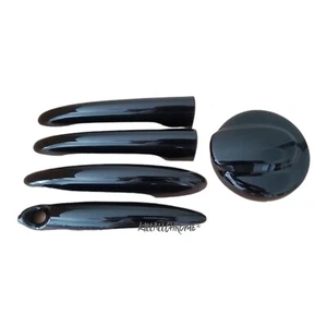 VENDEDOR DEL REINO UNIDO PIANO BRILLANTE Negro Manija Puerta Tapa Gas Cubiertas MINI R55 CLUBMAN Cooper S - Imagen 1 de 1