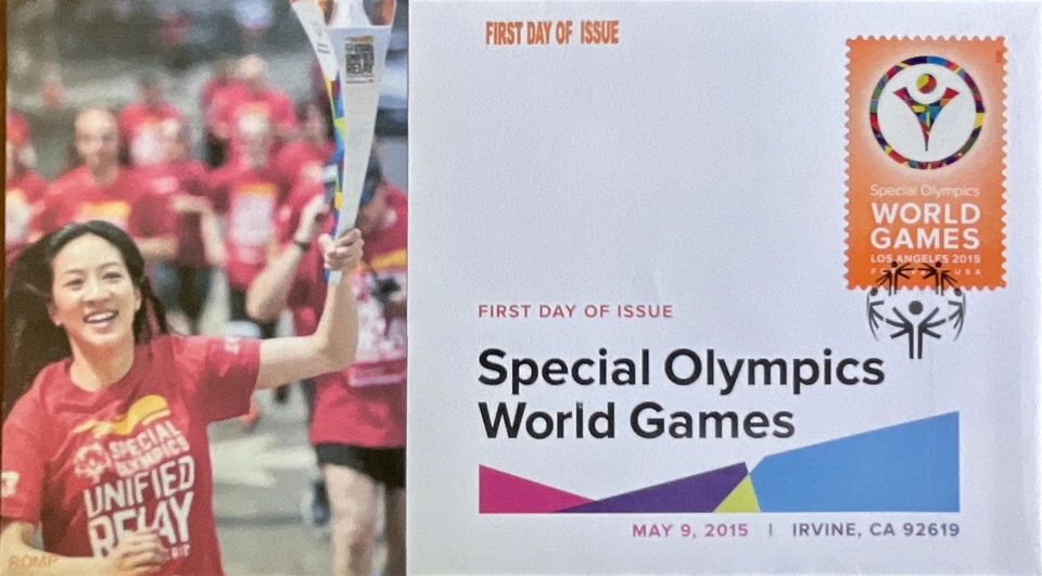 Romp Cachets 4986 Special Olympics World Games Irvin, CA 2015 DCP - Image 1 of 1