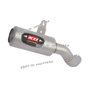 For Kawasaki Z900 2017-2024 Z900SE 2018-2024 Exhaust Pipe Tail Mufflers Titanium - Picture 1 of 7