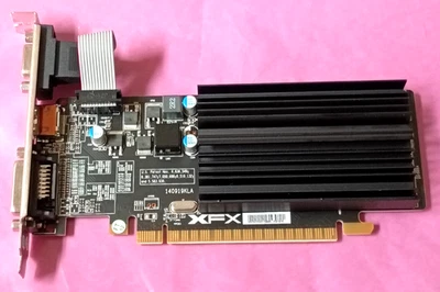 R5 220A-2Q XFX Radeon 625M 2GB DDR3 625 MHz 1xHDMI 1xDVI-D 1xVGA Video Card - Image 1 of 4