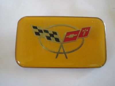 Coche Race Champions medallón atornillado Chevrolet banderas amarillas 2,5" 1996 Foto 1 de 3