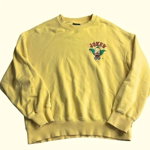 H&M x The Simpsons Krusty the Clown "Joker" Crewneck Sweatshirt Oversized Gr. M - Bild 1 von 7