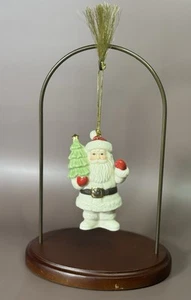 Lenox Papá Noel Adorno de Navidad con Soporte de Exhibición - Porcelana - Imagen 1 de 18