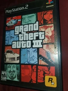 GTA Grand Theft Auto III 3 Sony PlayStation 2 PS2 Very Good Condition Complete - Picture 1 of 3