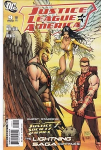 JUSTICE LEAGUE OF AMERICA #9 Michael Turner Variant and Regular Edition 2007 - Picture 1 of 4