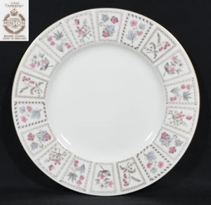 Minton Tapestry Dinner Plate Gold Trim 10 1/2" - Picture 1 of 4