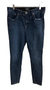 Torrid Womens Sky High Skinny Jeans Size 16S Blue High Rise 5 Pockets Sexy Comfy - Picture 1 of 9