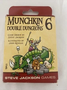 Munchkin 6 Double Dungeons Juego de Cartas Expansión Steve Jackson Juegos SJG 1576 G - Imagen 1 de 2