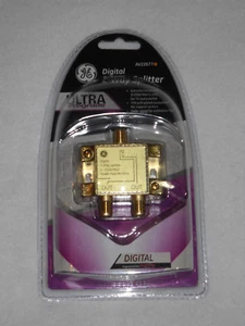 Digital 2 Way Splitter GE Ultra Prograde for TV and Satellite AV22677 - Picture 1 of 2