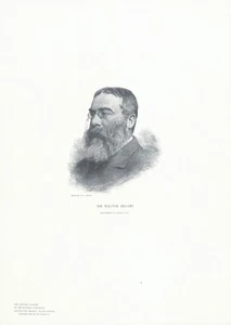 1897 Portrait of Sir Walter Besant - Picture 1 of 1