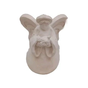 VTG Winged Angel Taper Candle Holder United Design Co 5" Tall 1989 - Picture 1 of 13