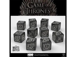 Song of Ice and Fire GAME OF THRONES NIGHTS WATCH 10XD6 DICE - Picture 1 of 1