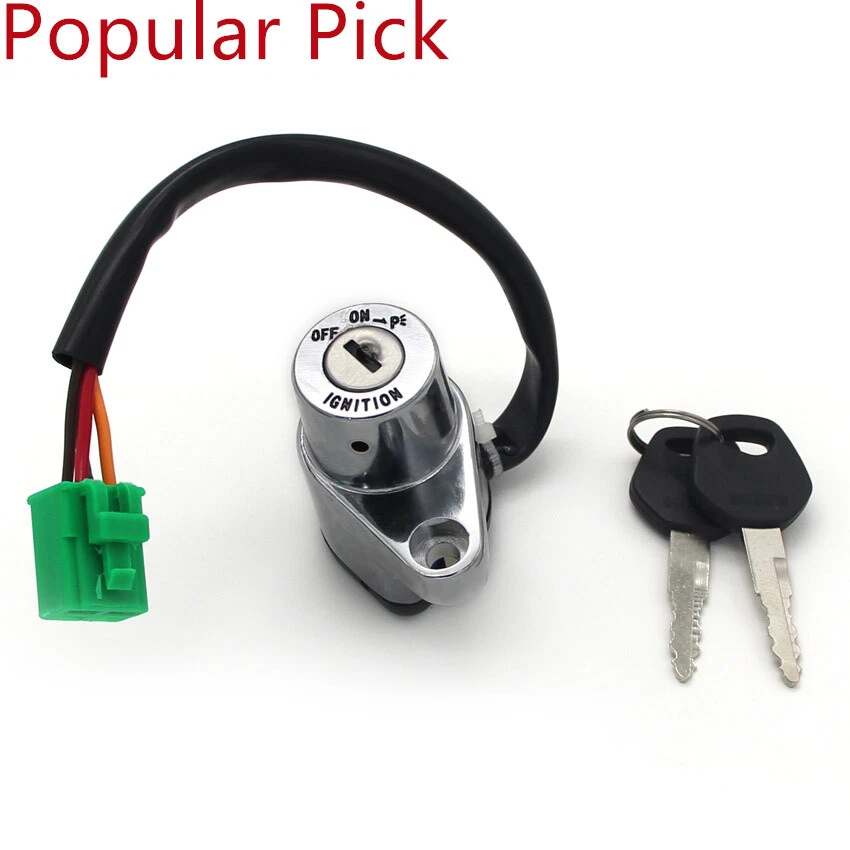 Ignition Switch Gas Cap Seat Key Set for Suzuki  S50 Intruder 700 800 VS800GL Foto 1 de 4