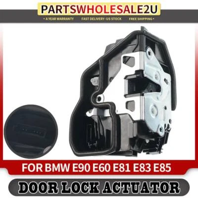 Actuador de cerradura de puerta delantera derecha con 5 pines para BMW E60 530i E90 328xi E83 X3 F15 X5 Foto 1 de 4