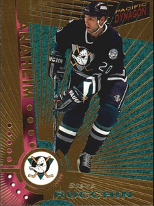 1997-98 Pacific Dynagon Anaheim Ducks Hockey Card #4 Steve Rucchin