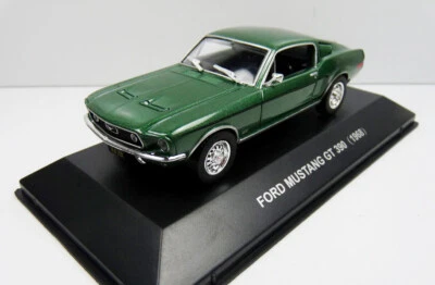 Ford mustang Gt 390 vert metal 1968 - echelle 1/43° - Ixo Altaya collection - Photo 1/4