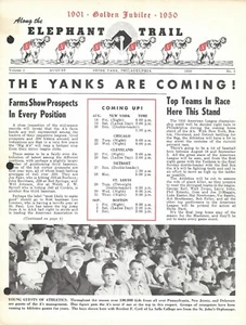 BOLETÍN DE AGOSTO DE 1950 VOL 5, #5 a lo largo del sendero del elefante para atletismo cyril - Imagen 1 de 1