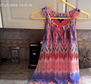 IZ Byer Sleeveless Dressy Blouse - Picture 1 of 3