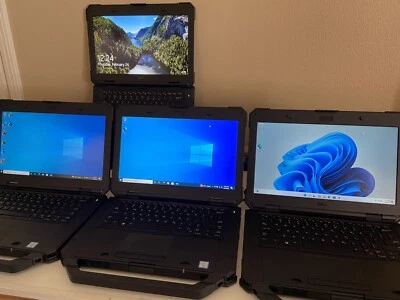 Dell Ultra Rugged 5420 Toughbook 1920 x 1080 i3 7th Gen CPU 256B SSD 16GB RAM - Image 1 of 4