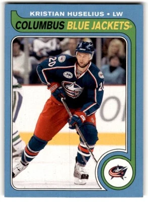 2008-09 O-Pee-Chee '79-80 Retro Kristian Huselius #621 Columbus Blue Jackets - Image 1 of 2