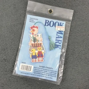 Marcador de punta de aguja vintage mamá pollo años 90 granja país novedad nuevo en stock 5,5" - Imagen 1 de 4