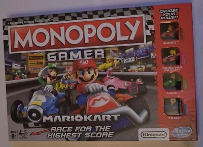 Super Mario Board Game Nintendo Monopoly Missing 1 Gold Coin 2018 Used Gamer - Image 1 of 4