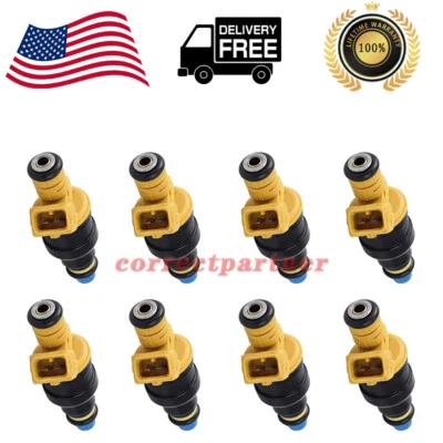 Комплект из 8 топливных форсунок 0280150556 подходит для Ford F250 F350 Super Duty 2000-2004 годов выпуска 5,4 л - Изображение 1 из 4