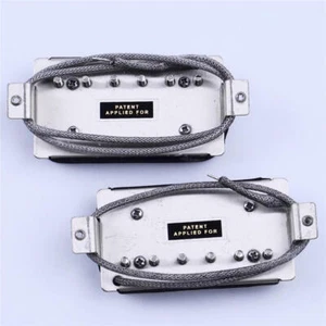 ALNICO 2 57 Classic/57+ Zebra Guitar Humbucker Pickups Bridge&Neck Fit Gibson - Picture 1 of 5