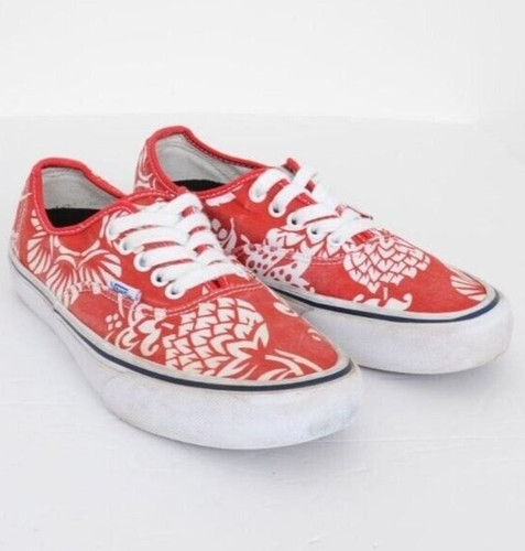 Sneakers Vans Rosso Floreale 50° Anniversario Pro Classics Edizione Limitata Uomo 7