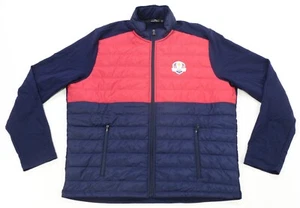 Rare VTG RLX RALPH LAUREN Ryder Cup Team USA 2016 Puffer Jacket Polo Golf SZ 2XL - Picture 1 of 12
