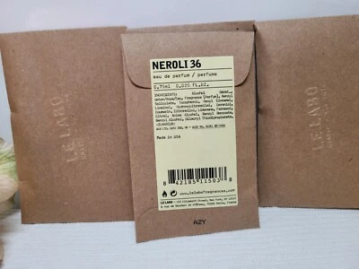 Le Labo Neroli 36 Eau de Parfum MUESTRAS SELLADAS Tamaño 0,75 ml/0,025 fl oz ***NUEVO*** Foto 1 de 4