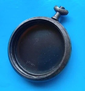 Moser Swiss Vintage Military Blued Pocket Watch Case.For Spare Parts - Picture 1 of 16