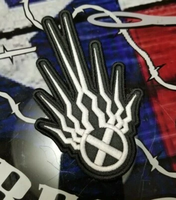 EMBROIDERED STATIC-X SYMBOL BAND PATCH (Please Read Ad)