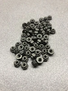 Flexloc 50Fa-832 #8-32 Plain Finish 18-8 Stainless Steel Top Lock Nut, 60 Pk. - Picture 1 of 6