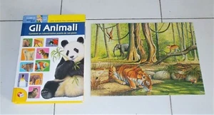 Libro + Puzzle GLI ANIMALI Lisciani I libri di Piccolo Genio Libro-gioco - Picture 1 of 1