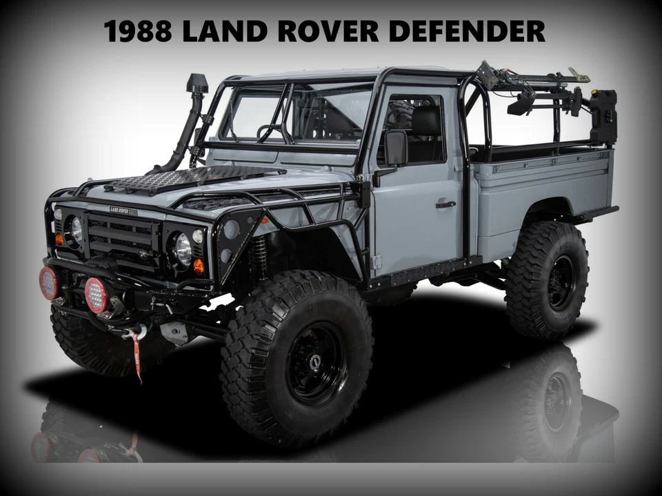 1984 Land Rover Defender NOVA Placa de Metal: Imagem Muito Legal! - Imagem 1 de 1