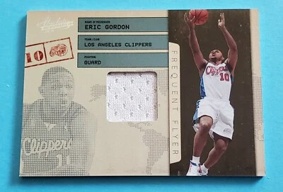 2009-10 Panini Absolute Memorabilia Jersey Relic Eric Gordon #3 79/100 (KCR) - Image 1 of 2