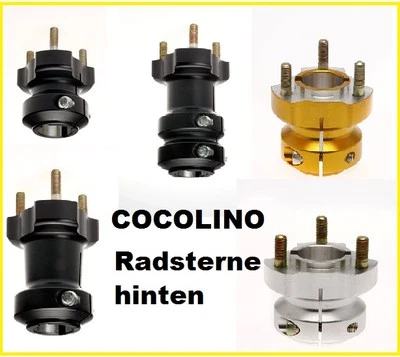 KART Radstern  hinten Radsterne 25 30 40 oder 50mm Achse rear hub moyeu - Bild 1 von 2