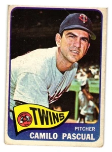 1965 Topps - #255 Camilo Pascual - Bild 1 von 2