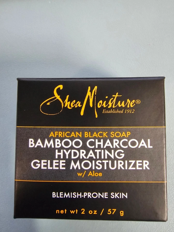Shea Moisture 非洲黑皂 竹炭 保湿 Gelee 保湿霜 2 盎司 — 第 1/1 张图片