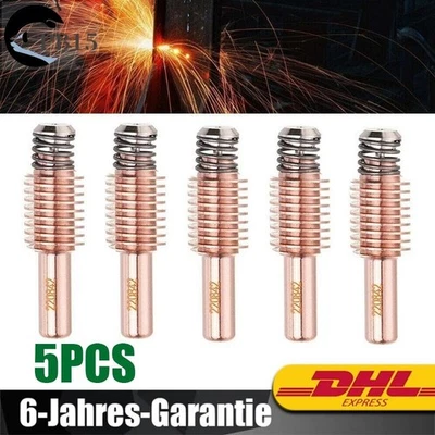 MARKENLOS 5 Stück Elektroden Plasmaschneider Schneiddüse Düsen WS 220842 Für Hypertherm DE
