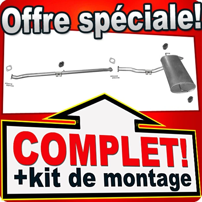 Échappement pour HYUNDAI ix35 KIA SPORTAGE(SL) 2.0 CRDi dés 2010 Silencieux - Photo 1/1