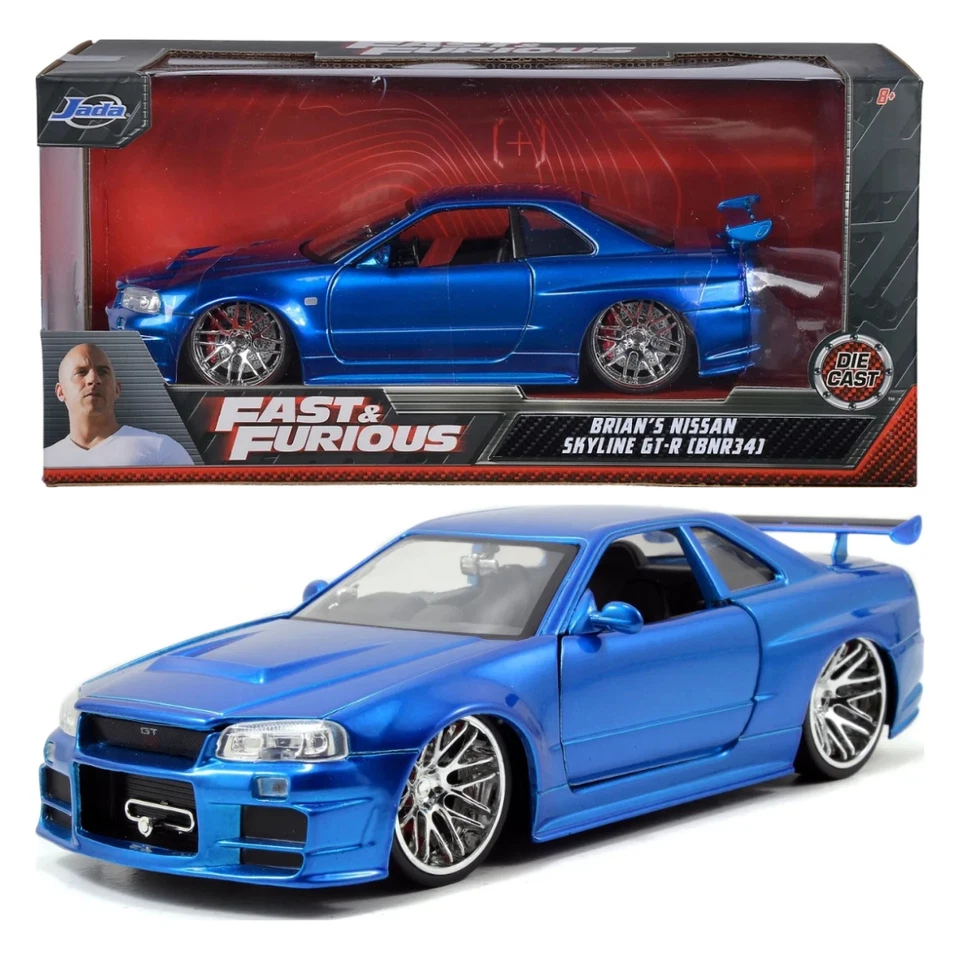 FAST & FURIOUS - Nissan 2002 Skyline GT-R - Jada Toys - 1:24 - Photo 1/4