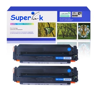 2 szt. kompatybilny z tonerem cyjan HP CF411X LaserJet Pro MFP M452dw M452dn M477fnw - Zdjęcie 1 z 24