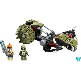 Lego 70001 Crawley's Claw Ripper Legends of Chima Set 139 Pieces 2 Minifigs