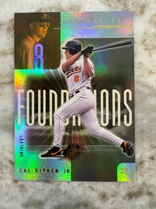 Cal Ripken Jr. 2001 SPX Foundations Insert #F6 Baltimore Orioles - Picture 1 of 4