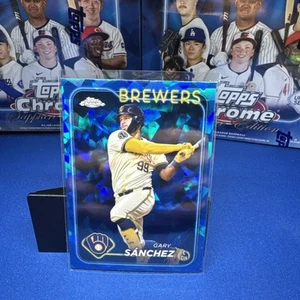 2024 Topps Chrome Update Series Sapphire Edition - Gary Sanchez #USCS39 - Picture 1 of 2