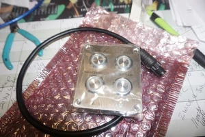 AIRSTREAM EDELSTAHL DRUCKTASTENBLENDE - Bild 1 von 3