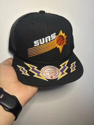 Brand New NBA Phoenix Suns Adjustable Snapback Hat Mitchell & Ness Trucker - Image 1 of 4
