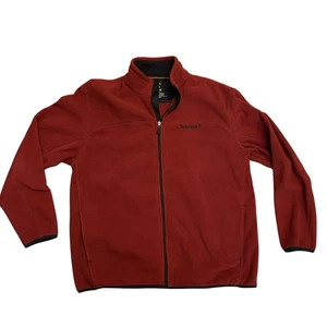 Timberland Full Zip Dark Red Jacket RN 36543 Men's XL - Picture 1 of 7